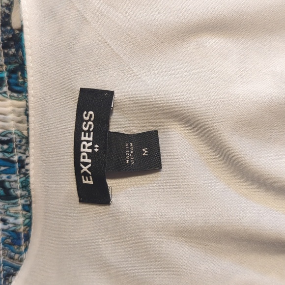 Express V-neck Flutter Sleeve Surplice Blouse Size M - Picture 4 of 5